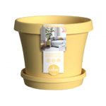Yellow Super Pot & Saucer Set                                        